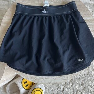ALO Yoga Black Mini Skirt